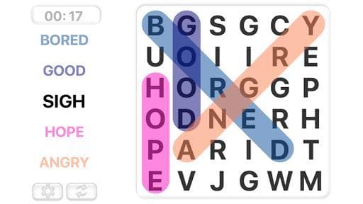 Word Search Games in english screenshot 6