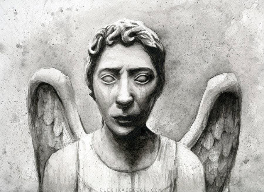 Weeping Angel 3d