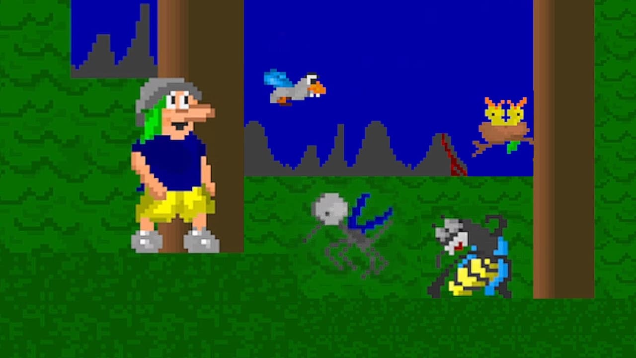 Pixuquinha Vs Glinder (1996 DOS game) screenshot 5