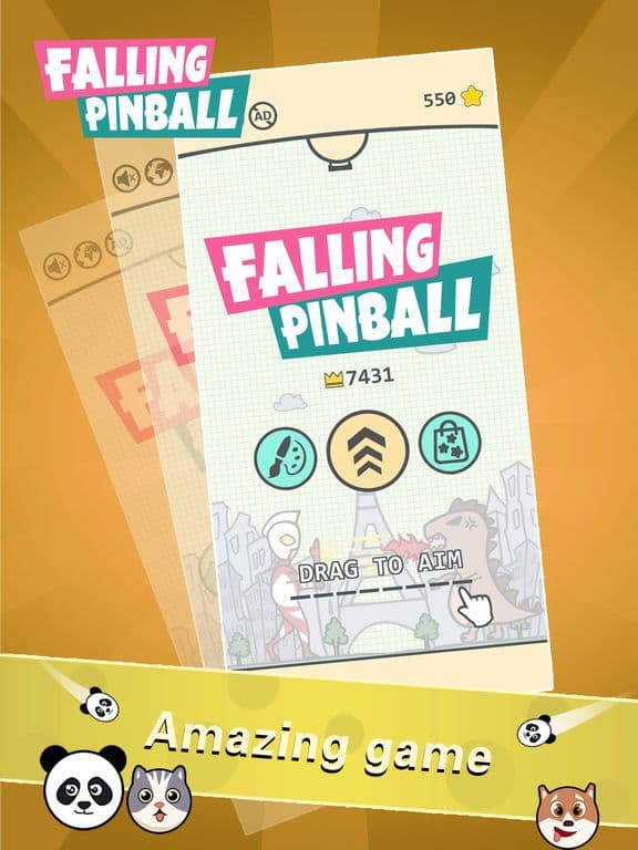 Falling Pinball !Dancing Balls screenshot 4