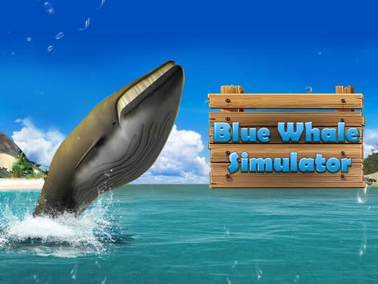 Big Blue Whale Survival 3D - Try whale simulator, be ocean animal! screenshot 2