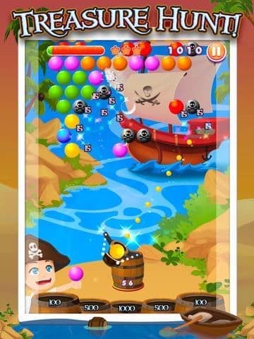 Bubble Land Pirates: Junior King Treasure Shooter screenshot 3