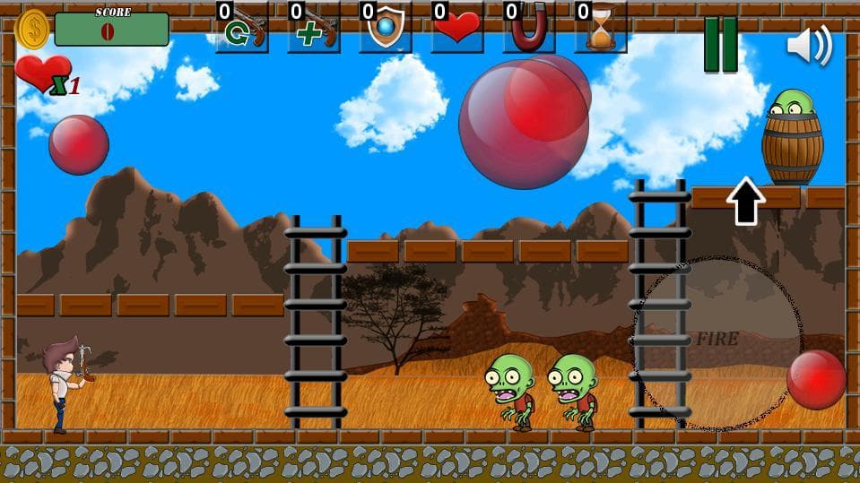 Bubble Zombie Pang screenshot 3