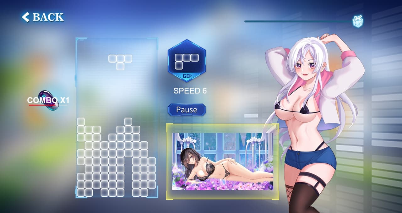 Cyber Tetris screenshot 5