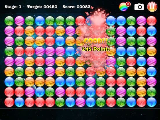 Popstar Bubbles - Brain Game screenshot 3