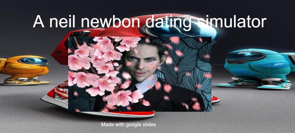 A neil newbon dating sim - demo screenshot 2