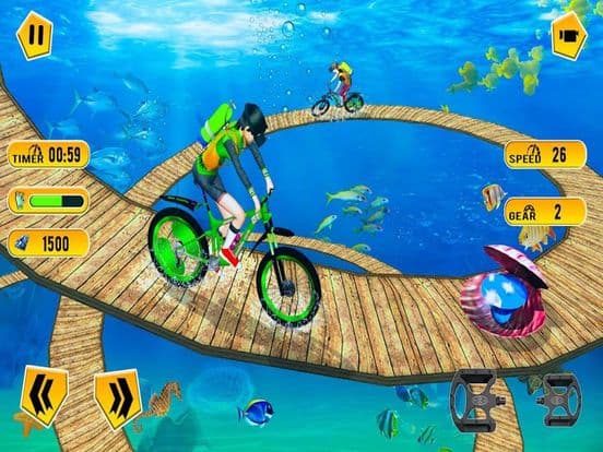 Water Park MMX Bicycle Pro screenshot 5
