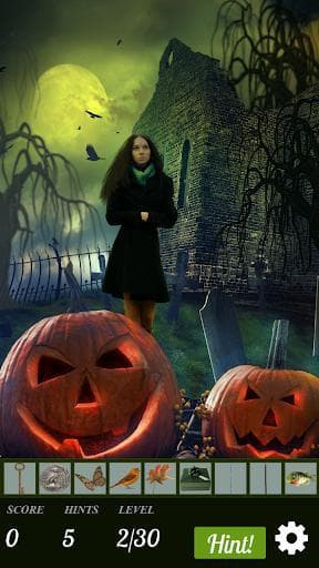 Hidden Object Mystery: Happy Halloween screenshot 2