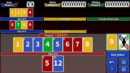 Phase Rummy 2: card game with 10 phases screenshot 6