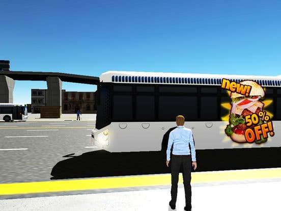 Real City Metro Bus Driver -Parking Simulator 2017 screenshot 3
