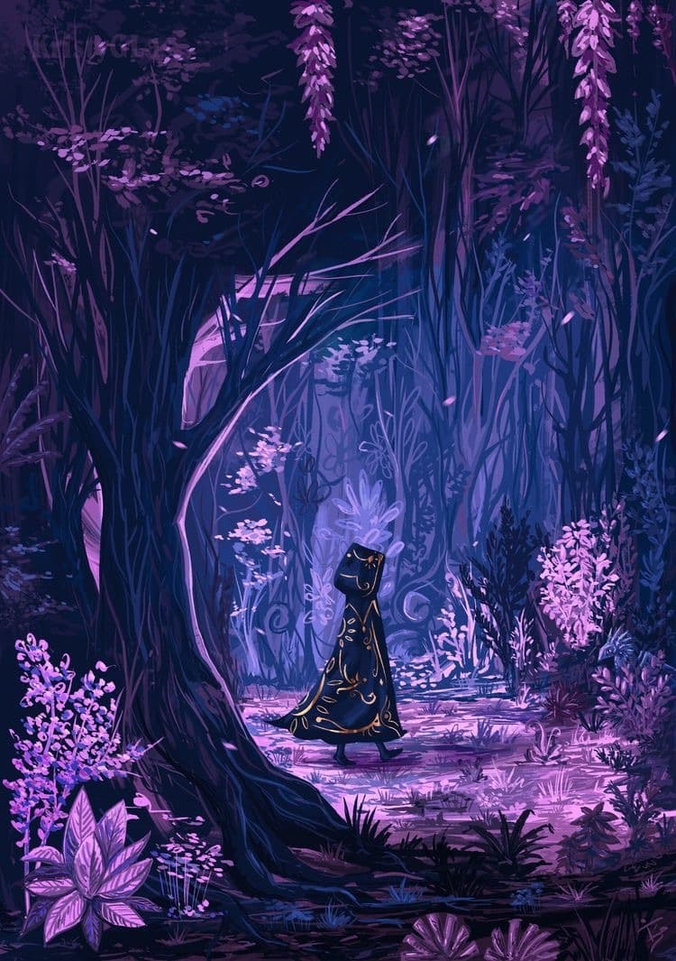 Alone on the way