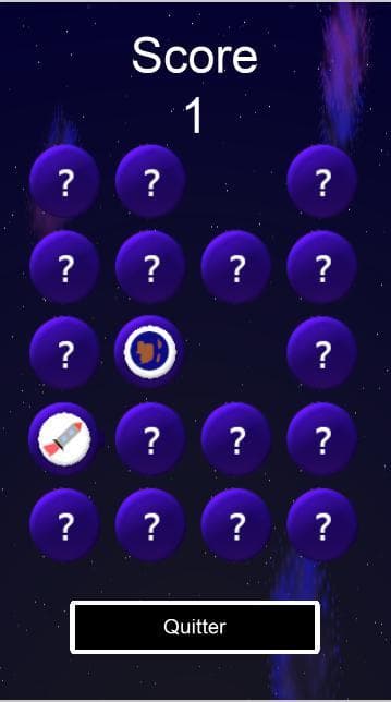 Space Memory (itch) screenshot 3
