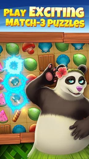 Animal Cove: Solve Puzzles & Customize Your Island screenshot 2