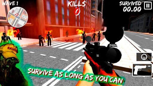 Zombie Sniper Game screenshot 2