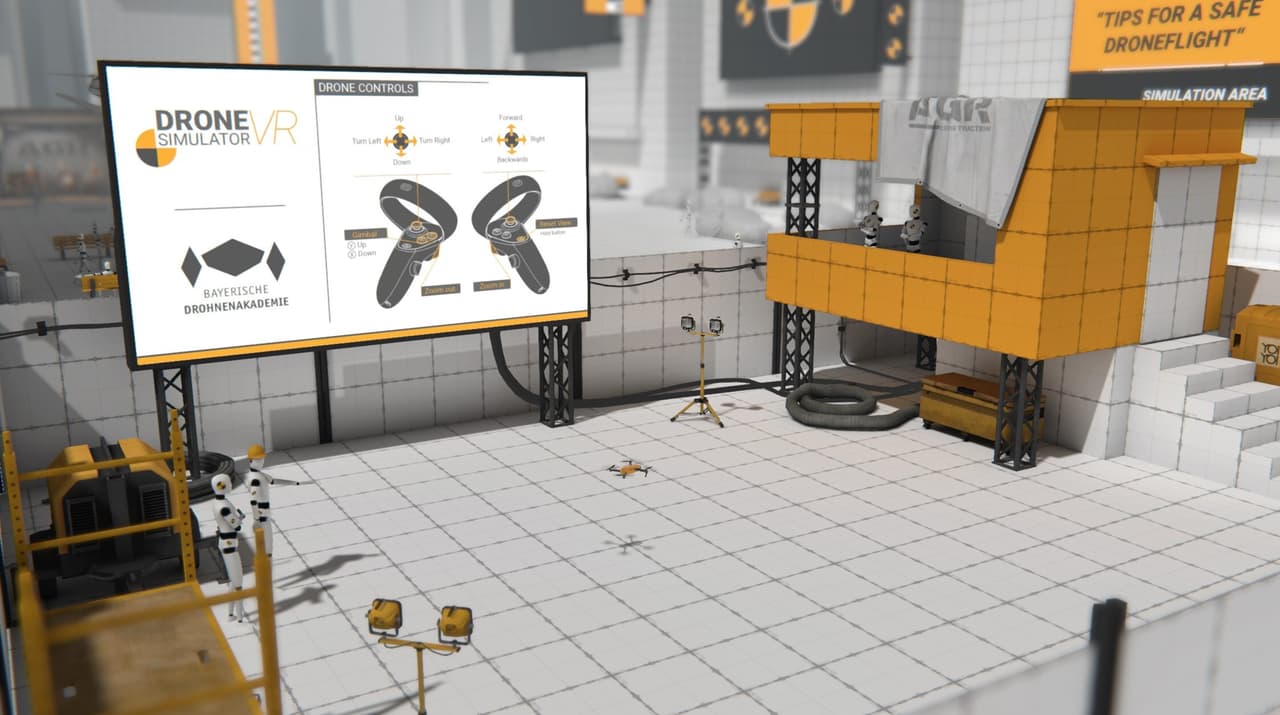 Drone Simulator VR (itch) screenshot 2