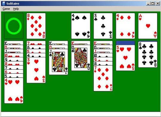 Solitaire (1990) screenshot 2
