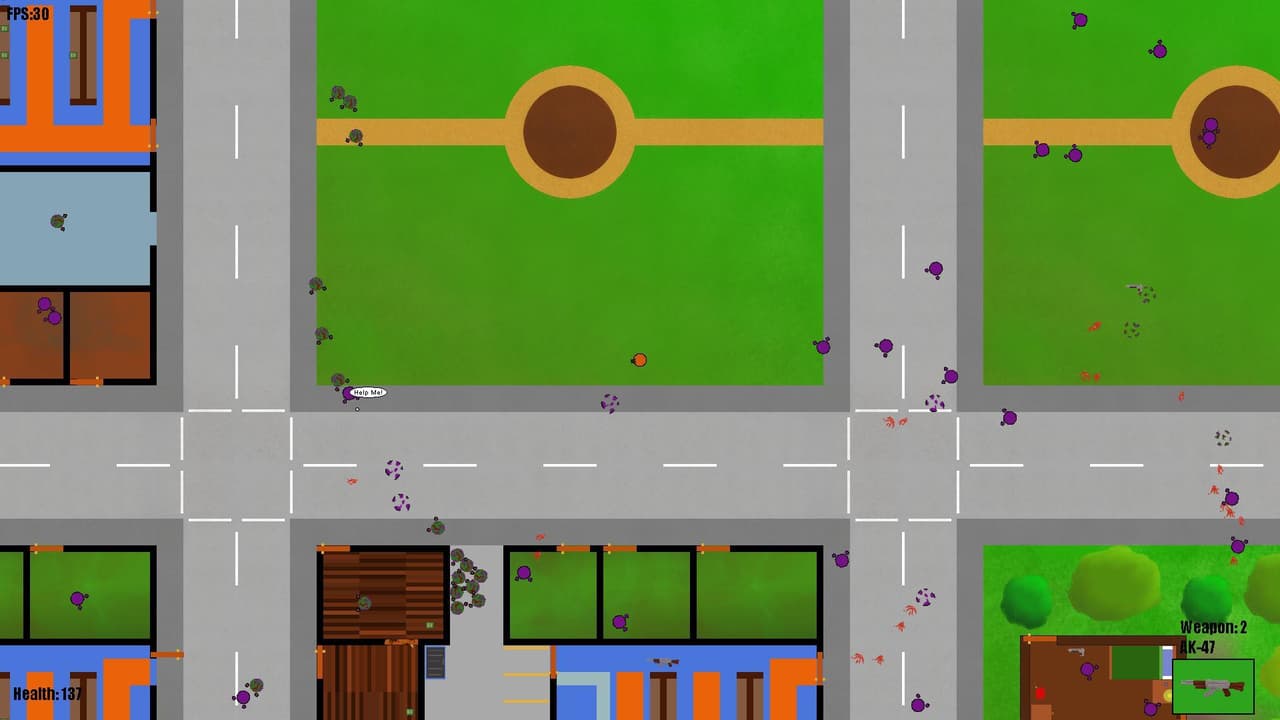 Zombie Fluid Game