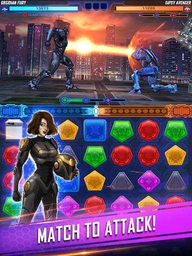 Pacific Rim Breach Wars - Robot Puzzle Action RPG screenshot 6