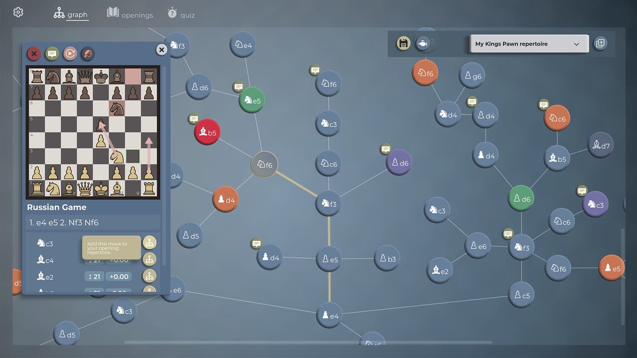 Chess Opening Repertoire Builder screenshot 2