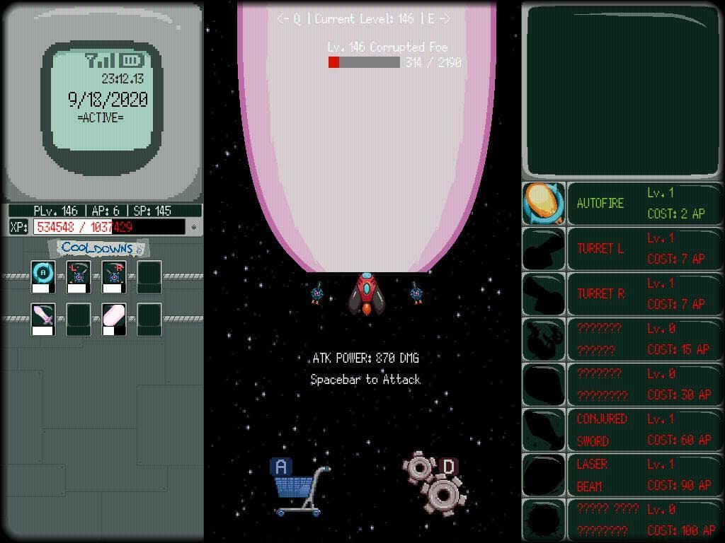 SPACE / MECH / PILOT - THE UNIVERSE DRIVE 1.0 screenshot 4
