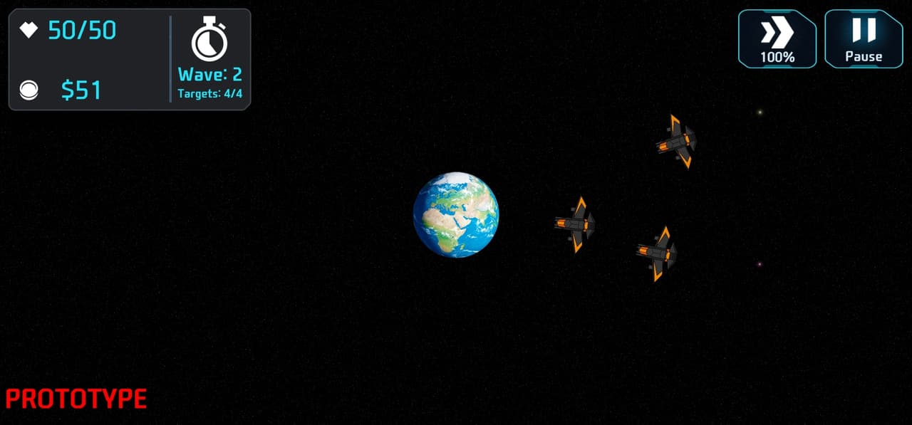 Planet Defence (Stuart Heath) screenshot 2