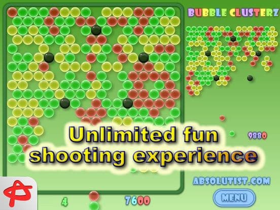 Bubble Clusterz Puzzle HD screenshot 5