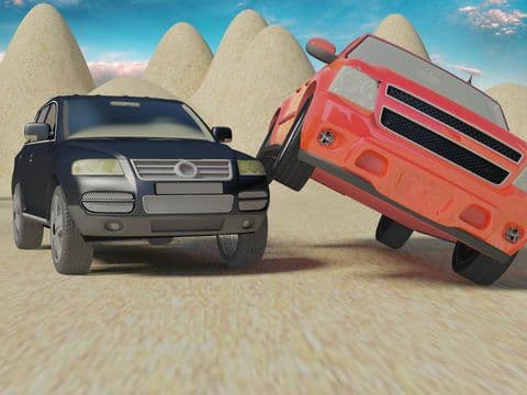 Desert Safari Racing 3D Stunt screenshot 3