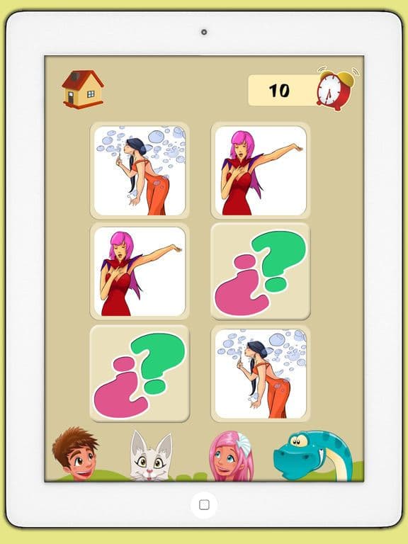 Memory game of top models - Games for brain training for children and adults screenshot 3