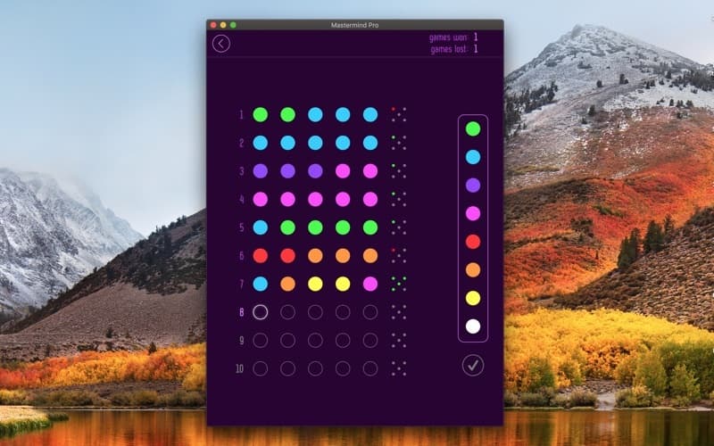 Mastermind Pro screenshot 4