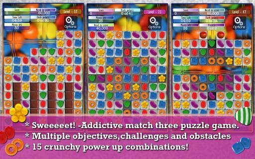 Candy Game -Match three puzzle screenshot 2