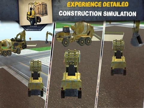 Heavy Construction Simulator- Drive a forklift through the city suburbs to become a construction master