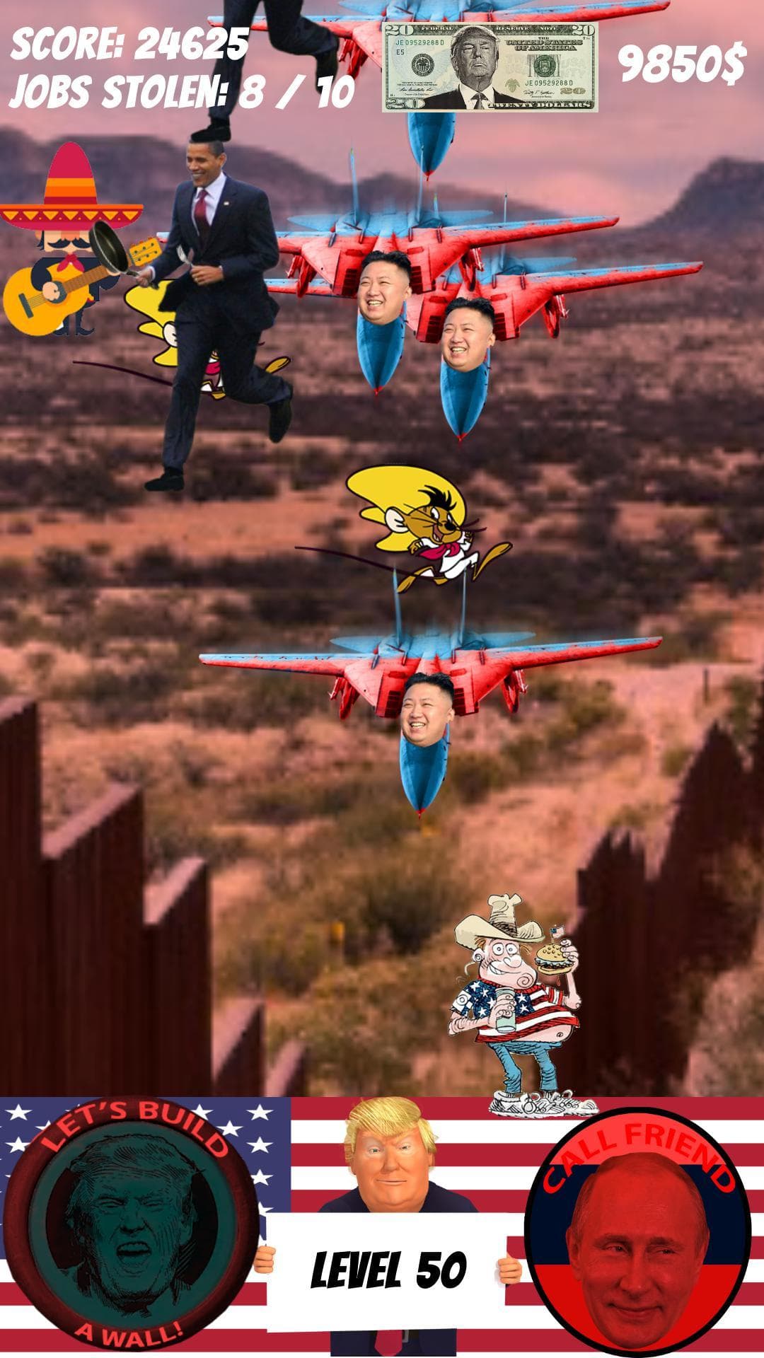 Trump Against The World