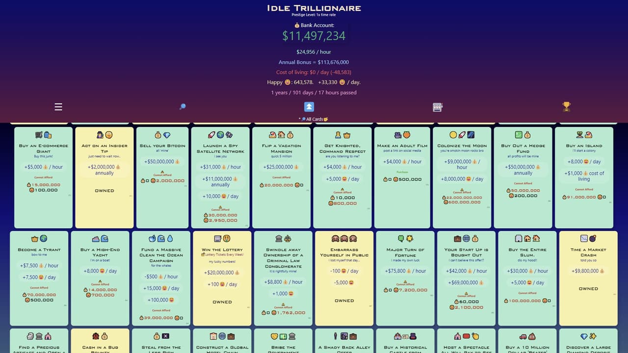 Idle Trillionaire screenshot 5