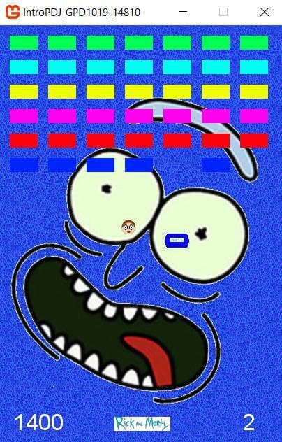 Brick Breaker Rick and Morty