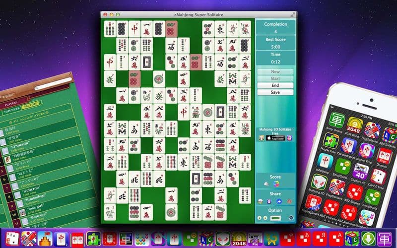 zMahjong Super Solitaire Free - A Brain Game screenshot 2