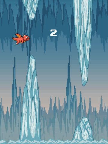 Hard to Fly: Flappy Dragon Adventure Free screenshot 2