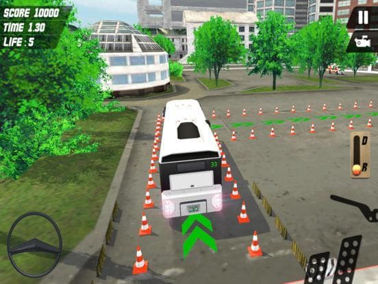 Multi-Storey Coach Bus Parking 3D: City Auto-bus Driving Simulator screenshot 5