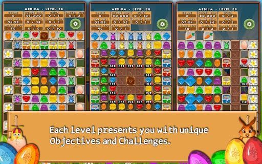 Bunny Drops - Match three screenshot 4