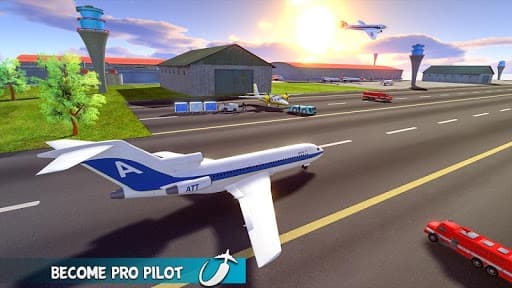 City Airplane Pilot Flight New Game-Plane Games screenshot 5