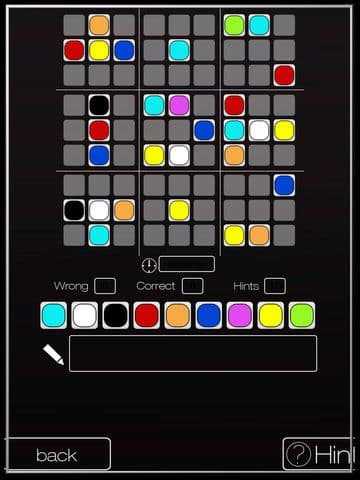 A funny Color Sudoko Game - Free screenshot 4