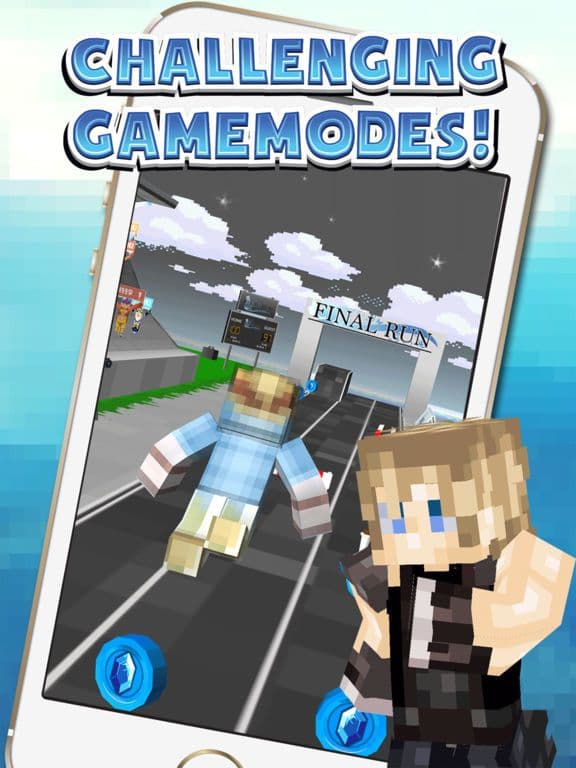 Fantasy Hero Blocks Running Lite screenshot 3