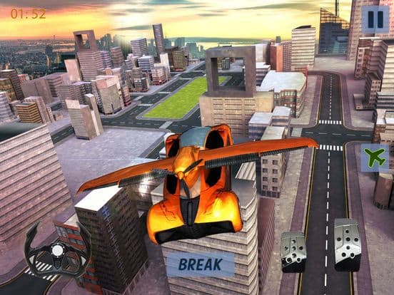 Free Fly Racing Car Games screenshot 2