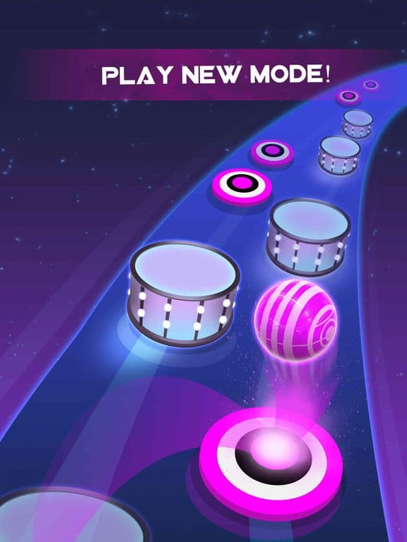 Dancing Neon Ball: Rush Road screenshot 3