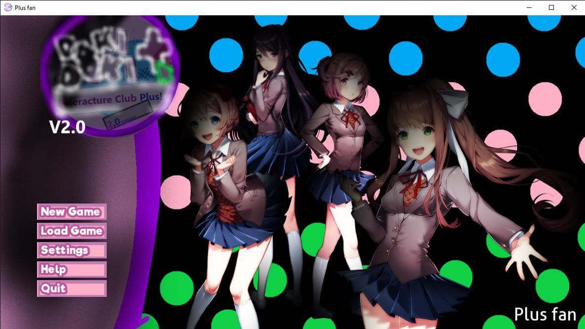 Doki doki literacture club Plus Fanmade! screenshot 3