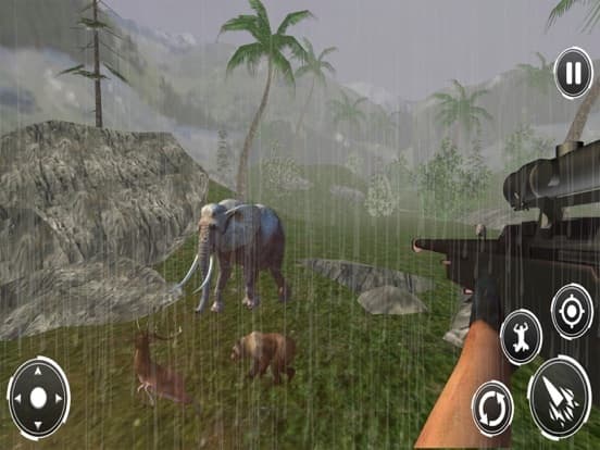 Animal Jungle Sniper Hunting screenshot 2