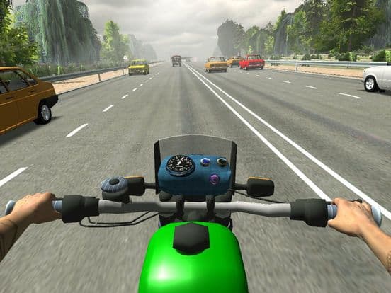 Russian Moto Traffic Rider 3D screenshot 5