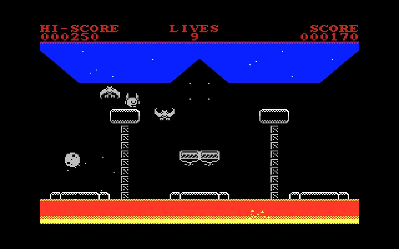 The Lava Birds (ZX Spectrum) screenshot 3