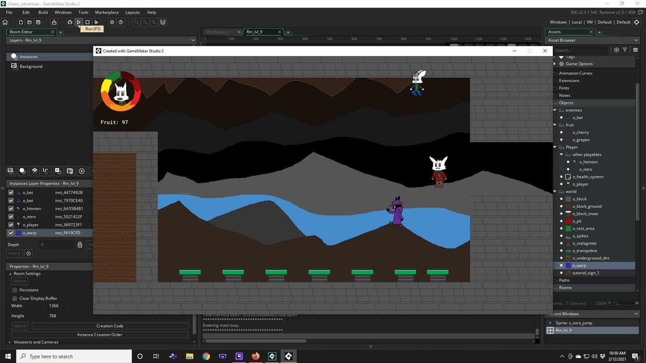 Cherry Adventure (Patchwork) screenshot 2