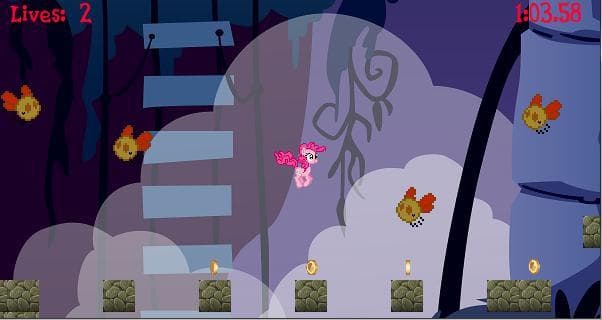 Pinkie Pies Perilous Platforms! (2012 Demo) screenshot 4