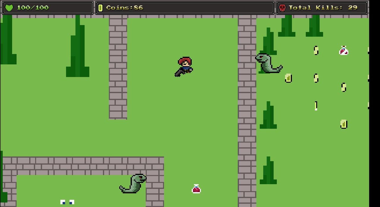 Shoot the snakes screenshot 2